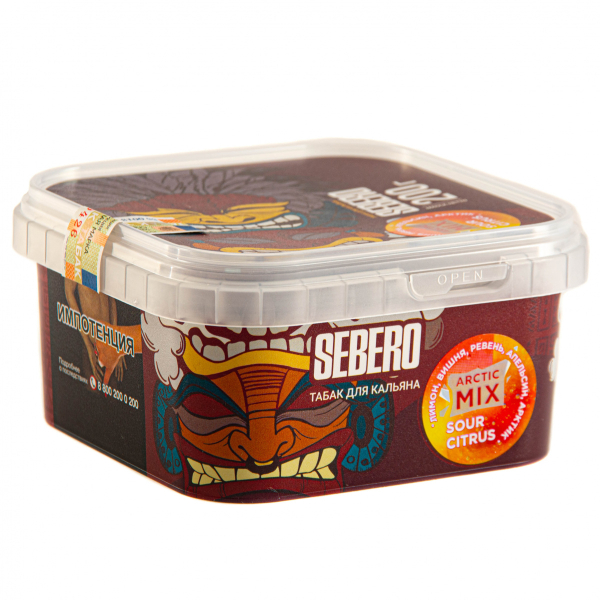 Табак Sebero Arctic Mix Sour citrus  200 грамм в Казани
