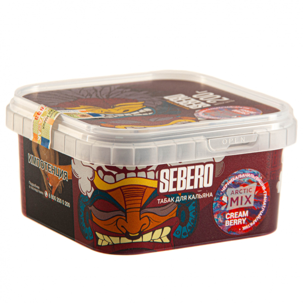 Табак Sebero Arctic Mix Cream berry  200 грамм в Казани