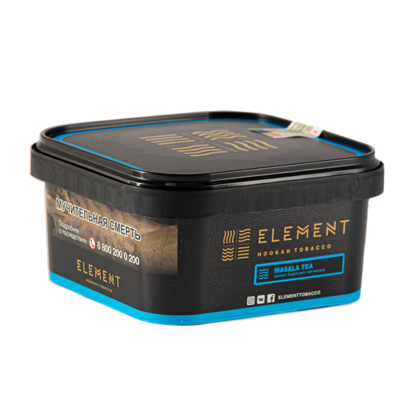 Табак Element ВОДА Masala tea  200 грамм в Казани