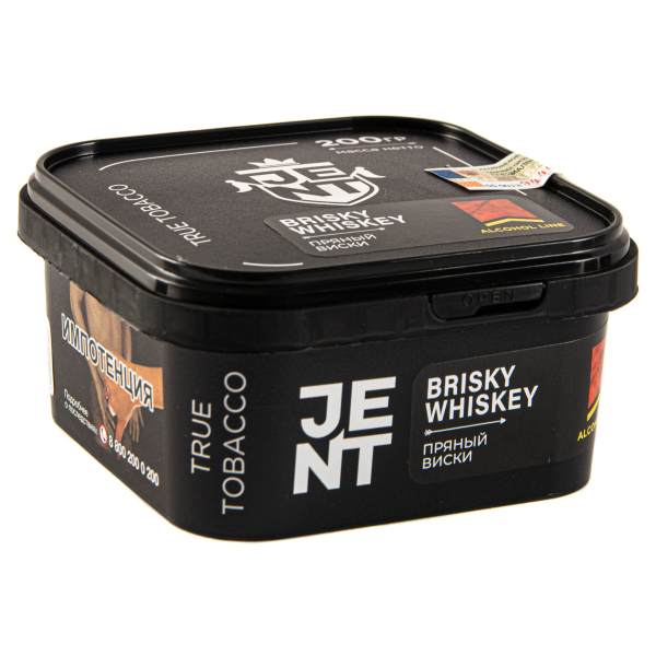 Табак JENT Brisky Whiskey (Пряный виски)  200 грамм в Казани