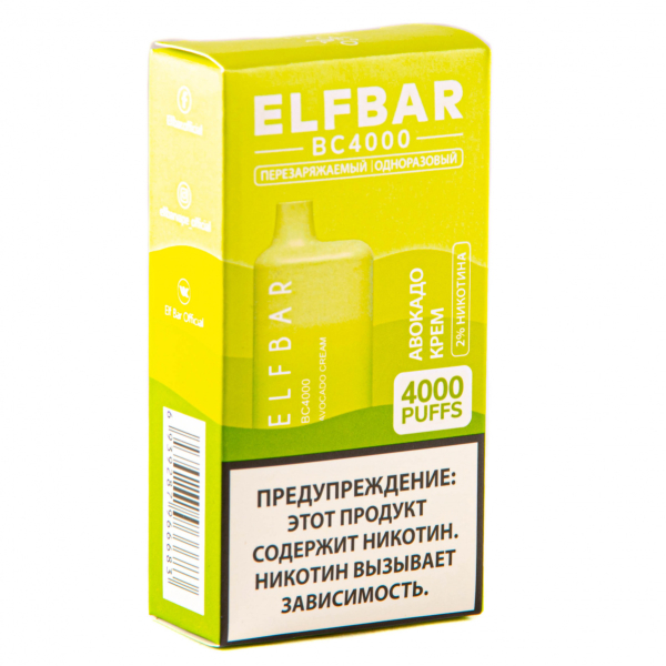 ELF BAR Avocado Cream (4000 затяжек) 20 мг в Казани