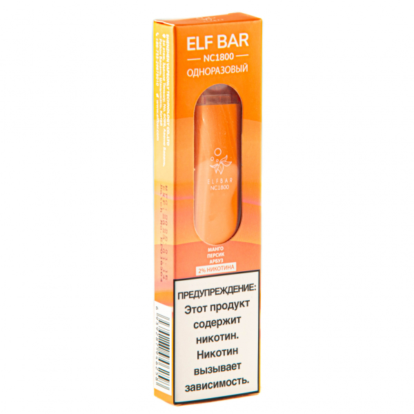 ELF BAR NC Mango Peach Watermelon (1800 затяжек) 20 мг в Казани