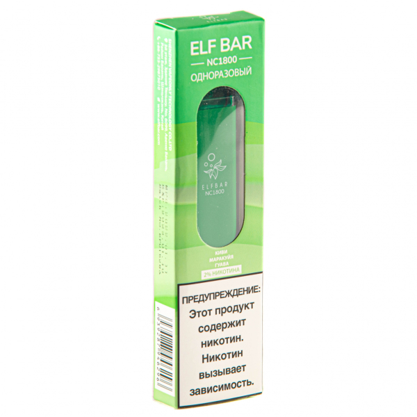 ELF BAR NC Kiwi Passionfruit Guava (1800 затяжек) 20 мг в Казани