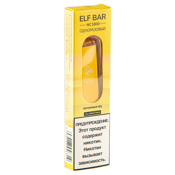 ELF BAR NC Peach Ice (1800 затяжек) 20 мг в Казани