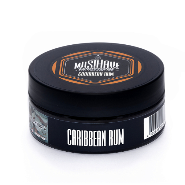 Табак MUST HAVE CARIBBEAN RUM  125 грамм в Казани