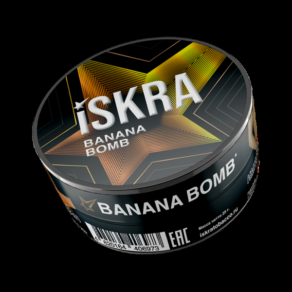 Табак ISKRA Вanana Bomb  25 грамм в Казани