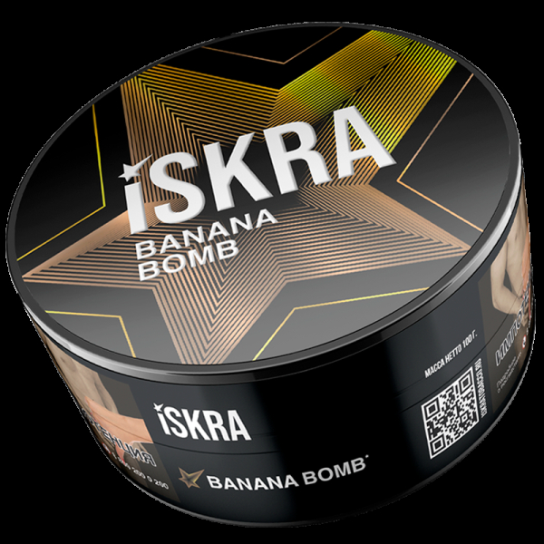 Табак ISKRA Вanana Bomb  100 грамм в Казани