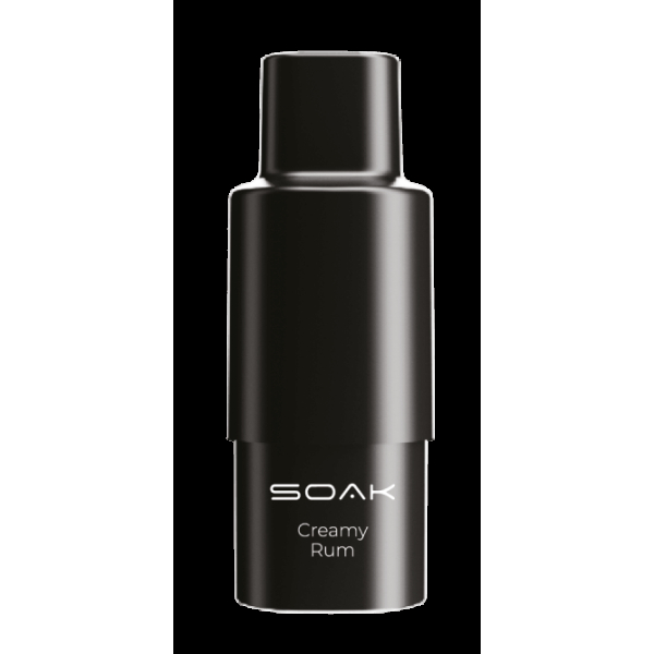 Картридж SOAK Q Кремовый ром (1500 затяжек) в Казани