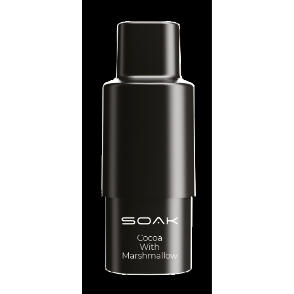 Картридж SOAK Q Какао с маршмеллоу (1500 затяжек) в Казани