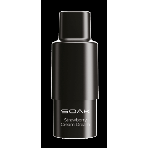 Картридж SOAK Q Клубничный милкшейк (1500 затяжек) в Казани