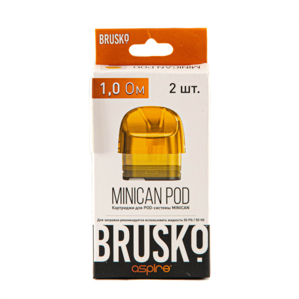 Картридж Brusko Minican жёлтый (2шт.) 1,0 в Казани