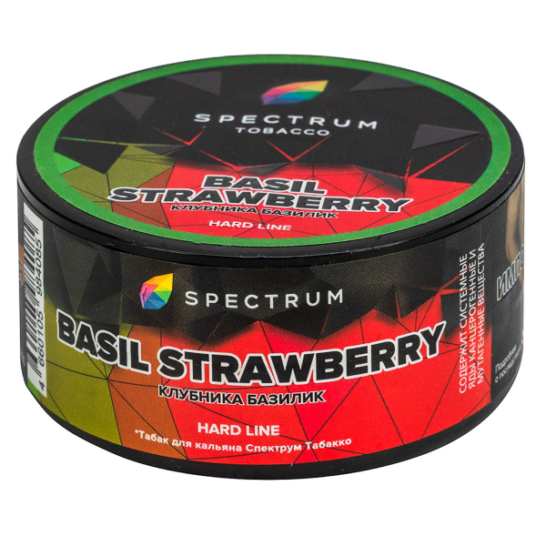 Табак Spectrum Hard Basil Strawberry  25 грамм в Казани