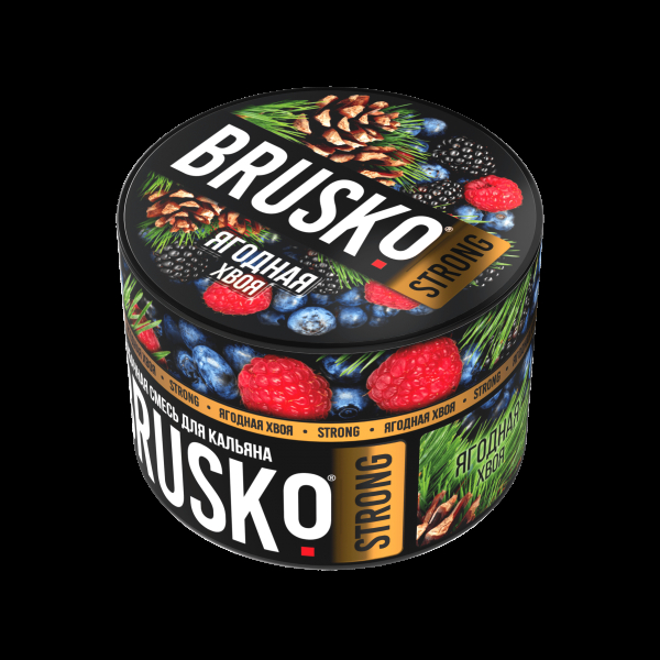 Смесь Brusko Strong ягодная хвоя  50 гр в Казани