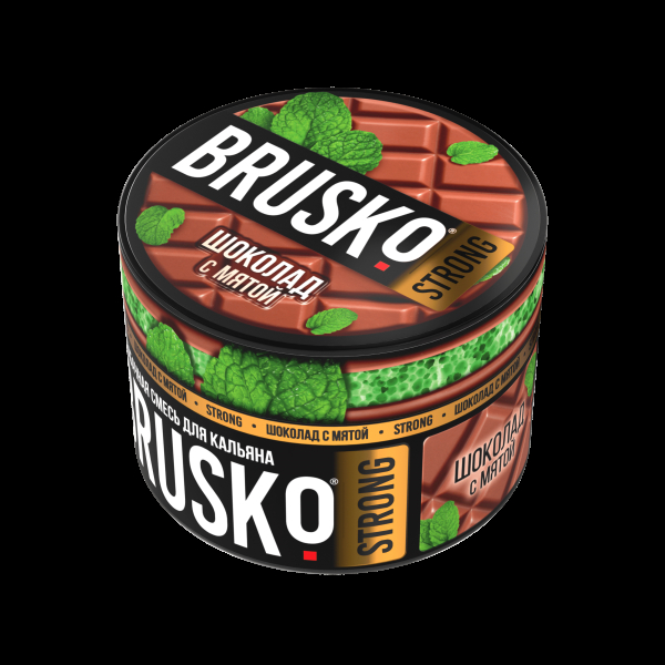 Смесь Brusko Strong шоколад с мятой  50 гр в Казани