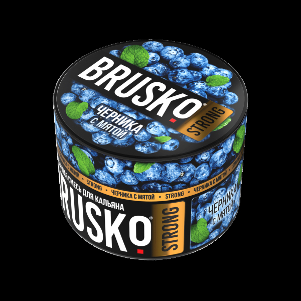Смесь Brusko Strong черника с мятой  50 гр в Казани