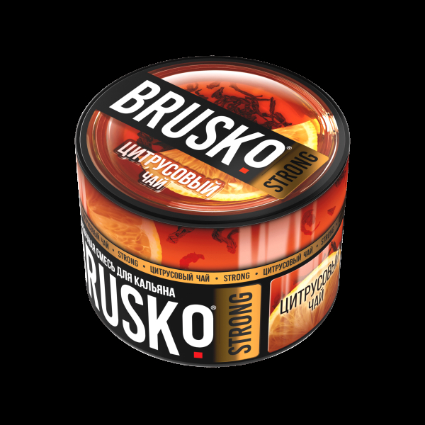 Смесь Brusko Strong цитрусовый чай  50 гр в Казани