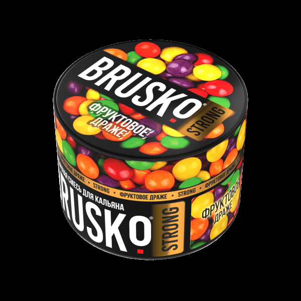 Смесь Brusko Strong фруктовое драже  50 гр в Казани
