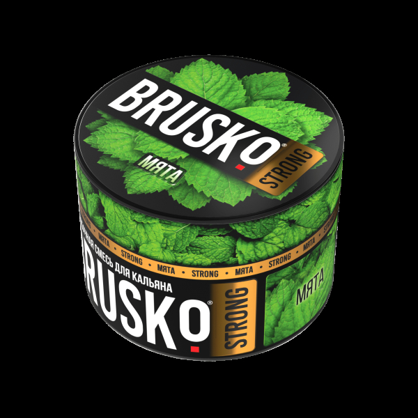 Смесь Brusko Strong мята  50 гр в Казани