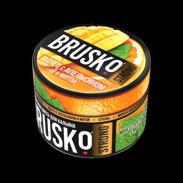Смесь Brusko Strong манго с апельсином и мятой  50 гр в Казани