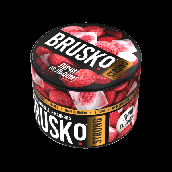 Смесь Brusko Strong личи со льдом  50 гр в Казани