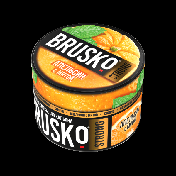Смесь Brusko Strong апельсин с мятой  50 гр в Казани
