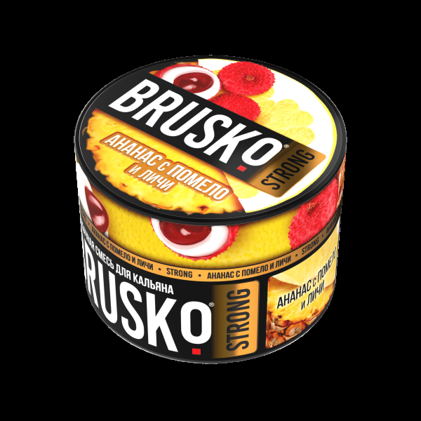Смесь Brusko Strong ананас с помело и личи  50 гр в Казани