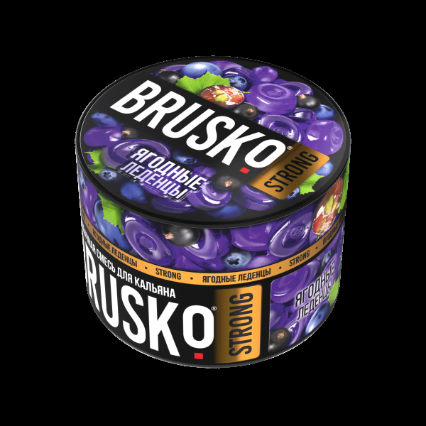 Смесь Brusko Strong ягодные леденцы  50 гр в Казани