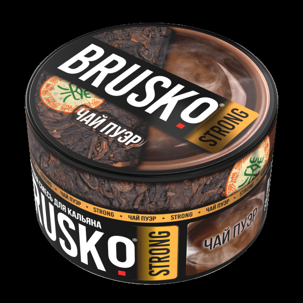 Смесь Brusko Strong чай пуэр  250 гр в Казани