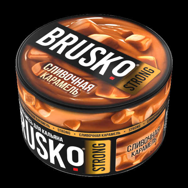 Смесь Brusko Strong сливочная карамель  250 гр в Казани
