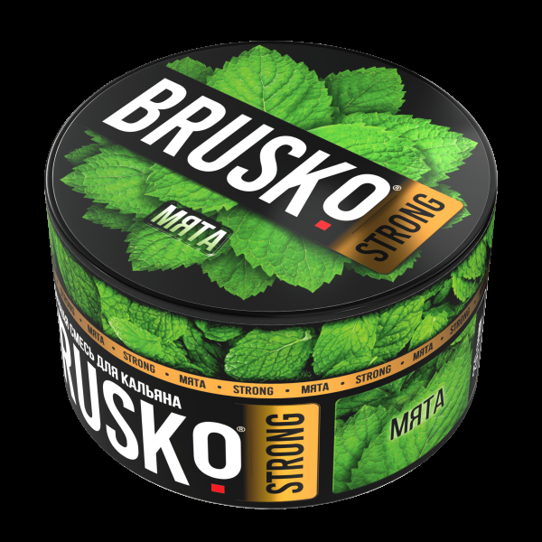 Смесь Brusko Strong мята  250 гр в Казани