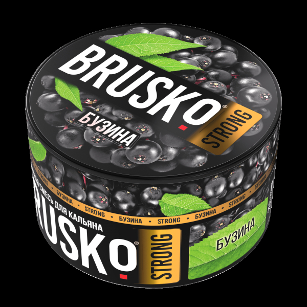 Смесь Brusko Strong бузина  250 гр в Казани