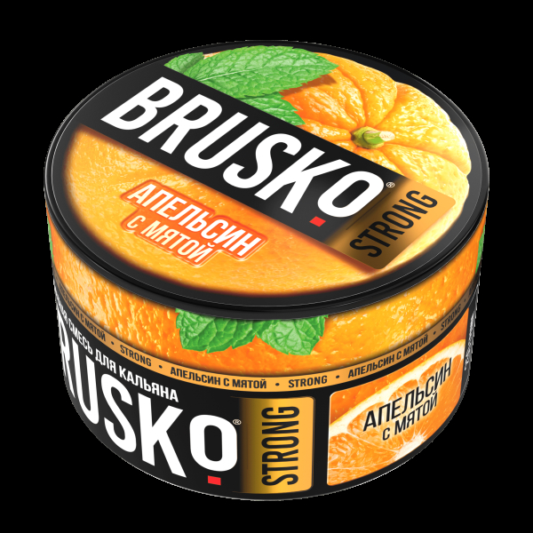 Смесь Brusko Strong апельсин с мятой  250 гр в Казани