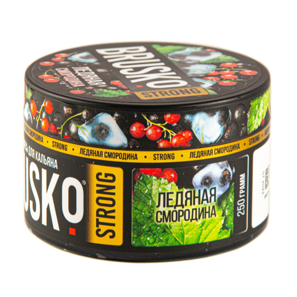 Смесь Brusko Strong ледяная смородина  250 гр в Казани