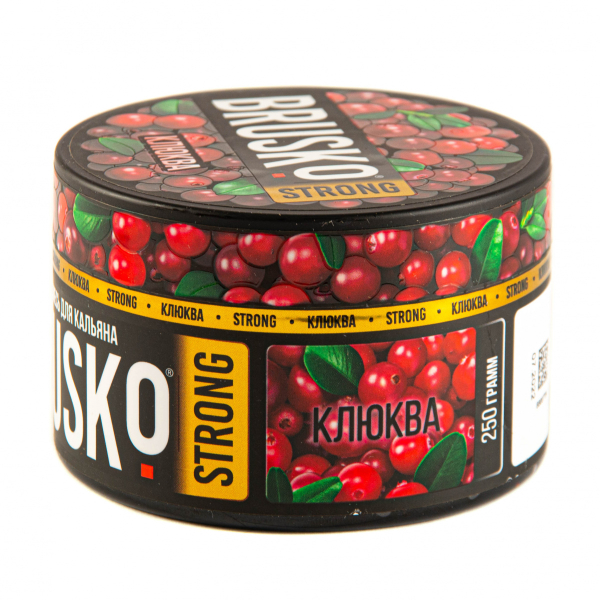 Смесь Brusko Strong клюква  250 гр в Казани