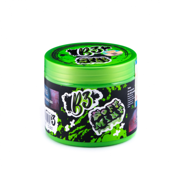 Табак B3 Soft Mint  250 грамм в Казани