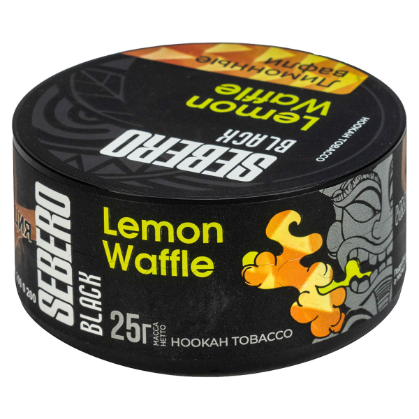 Табак Sebero Black Lemon Waffle  25 грамм в Казани
