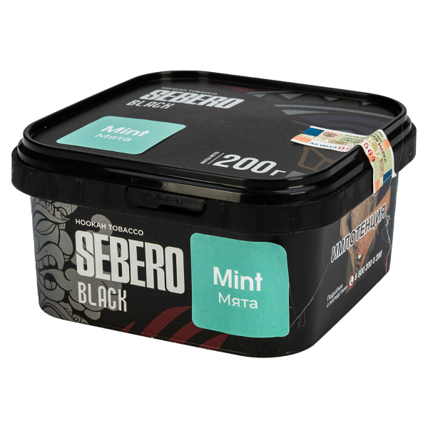 Табак Sebero Black Mint  200 грамм в Казани