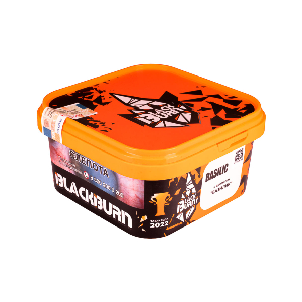 Табак Burn Black Basilik  200 грамм в Казани