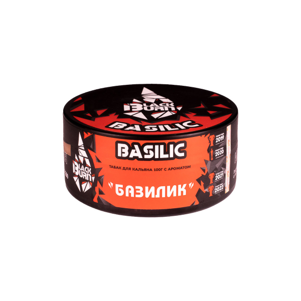 Табак Burn Black Basilik  100 грамм в Казани