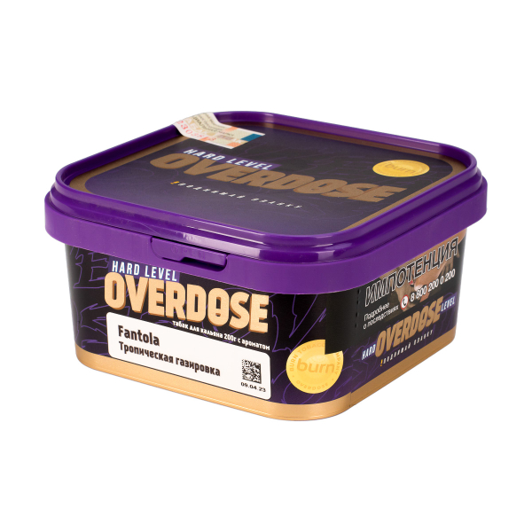 Табак Overdose Fantola  200 грамм в Казани