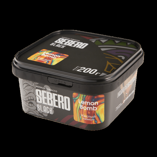 Табак Sebero Black Lemon Bomb  200 грамм в Казани