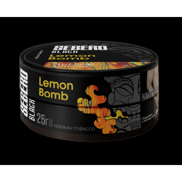 Табак Sebero Black Lemon Bomb  25 грамм в Казани