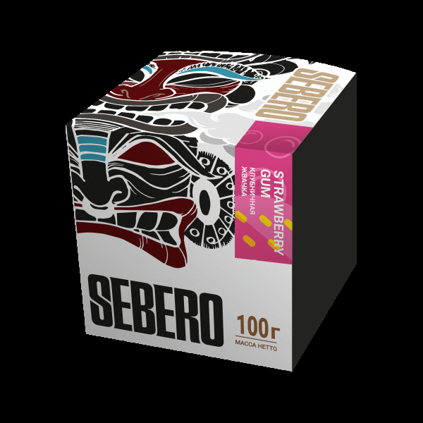 Табак Sebero Strawberry gum  100 грамм в Казани