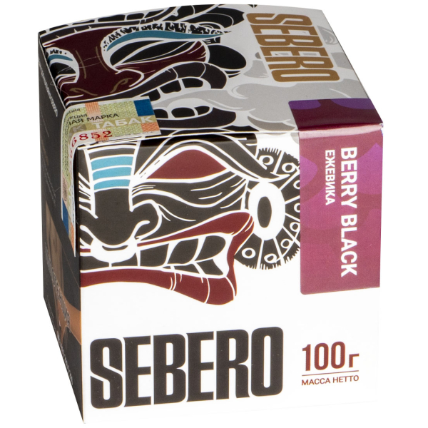 Табак Sebero Berry Black  100 грамм в Казани