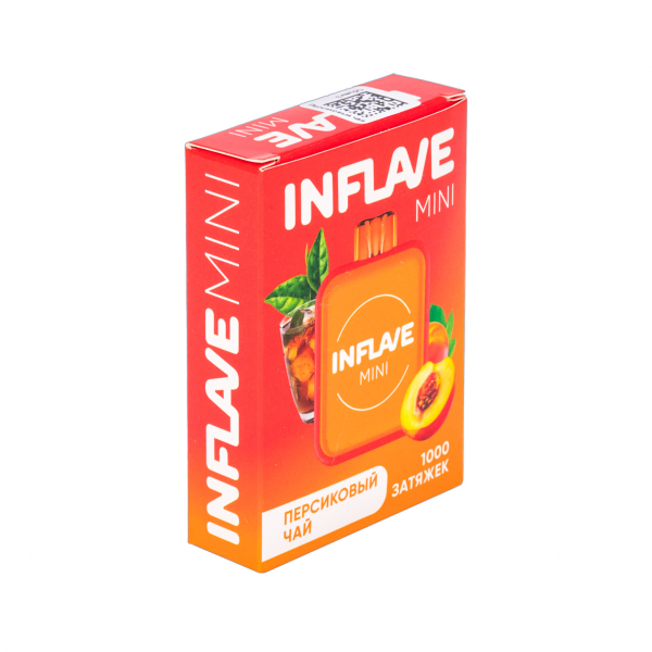Inflave Mini Персиковый Чай (1000 Затяжек) в Казани