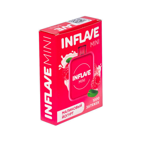 Inflave Mini Малиновый Йогурт (1000 Затяжек) в Казани