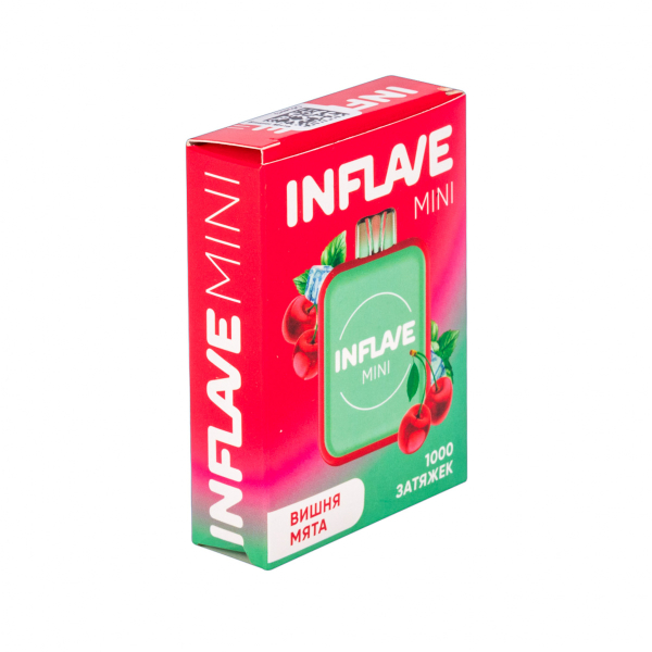 Inflave Mini Вишня Мята (1000 Затяжек) в Казани