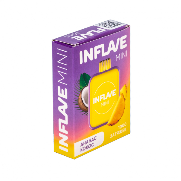 Inflave Mini Ананас Кокос (1000 Затяжек) в Казани