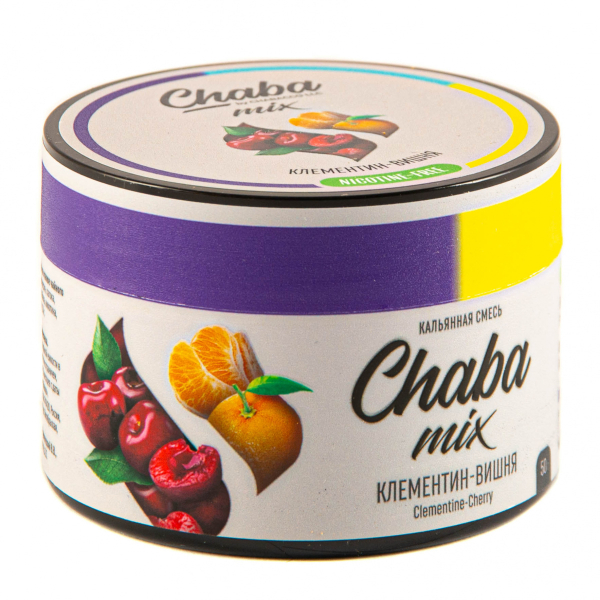 Chaba Клементин-Вишня Nicotine Free 50 Г в Казани