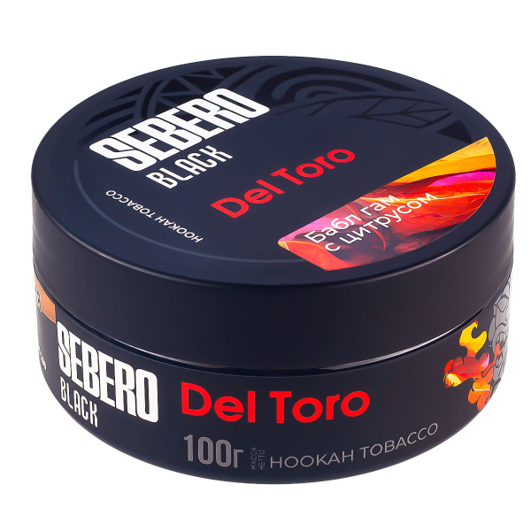 Табак Sebero Black Del Toro  100 грамм в Казани